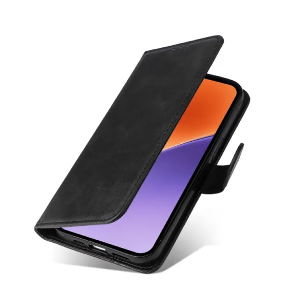 SMOOTH Peňaženkové puzdro pre Xiaomi 15 čierne