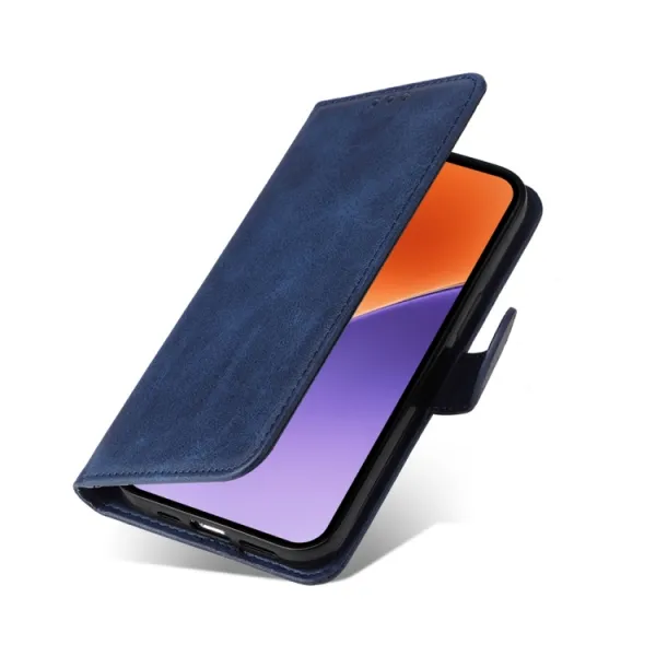 SMOOTH Peňaženkové puzdro pre Xiaomi 15 modré