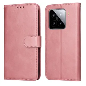 SMOOTH Peňaženkové puzdro pre Xiaomi 15 ružové