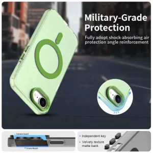 CANDY MAGSAFE Ochranný obal pre Apple iPhone 16e / iPhone 17e zelený