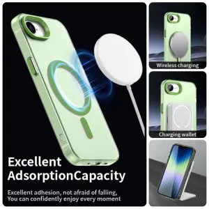 CANDY MAGSAFE Ochranný obal pre Apple iPhone 16e / iPhone 17e zelený