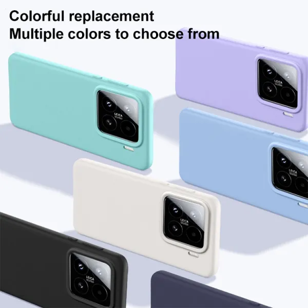 PROTEMIO LIQUID SILICONE Kryt pre Xiaomi 15 žltý