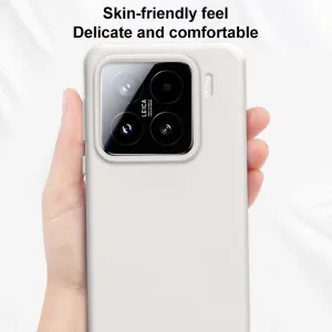 PROTEMIO LIQUID SILICONE Kryt pre Xiaomi 15 žltý