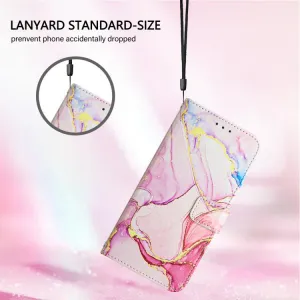 ART MARBLE Peňaženkový kryt pre Honor X5c Plus ROSE GOLD