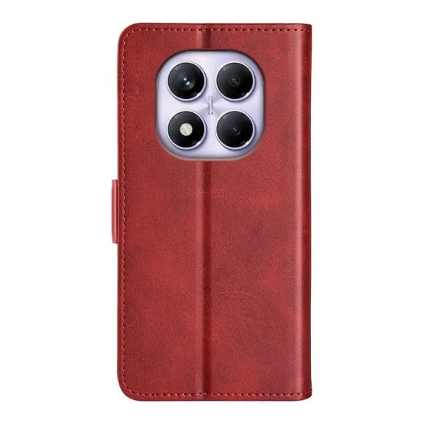 SIDE Peňaženkové puzdro pre Xiaomi Redmi Note 14 Pro červené