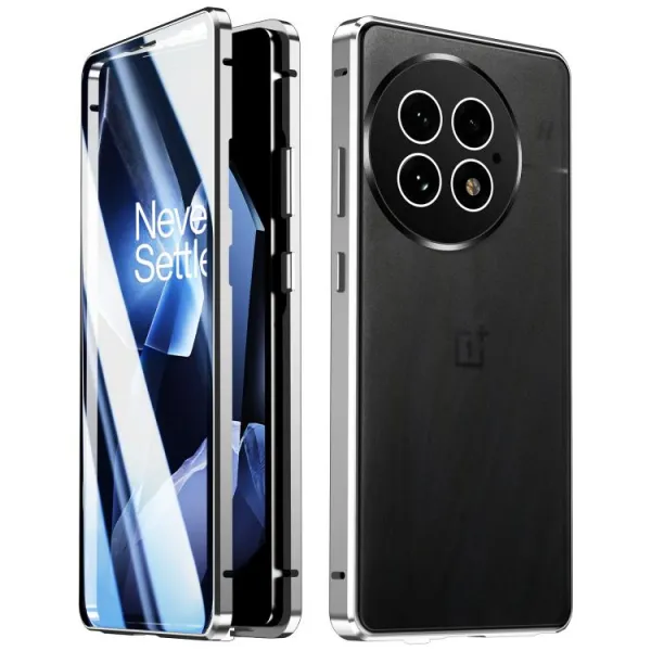 Magnetický kryt 360 pre OnePlus 13 5G strieborný