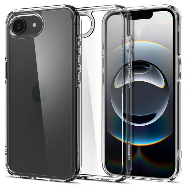 SPIGEN ULTRA HYBRID Apple iPhone 16e CRYSTAL CLEAR