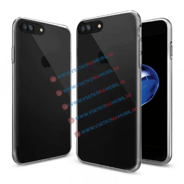 Silikónový obal Apple iPhone 7 Plus / iPhone 8 Plus priehľadný