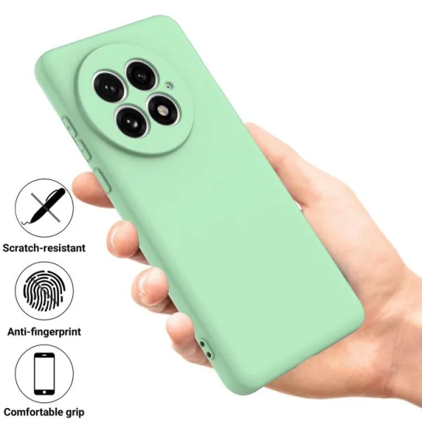 RUBBER Ochranný kryt pre OnePlus 13 5G zelený