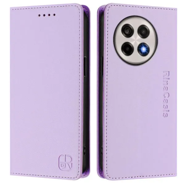 RINA Zaklápacie puzdro pre OnePlus 13R 5G fialové