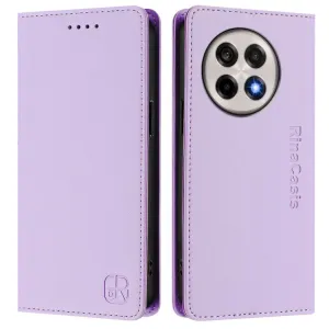 RINA Zaklápacie puzdro pre OnePlus 13R 5G fialové
