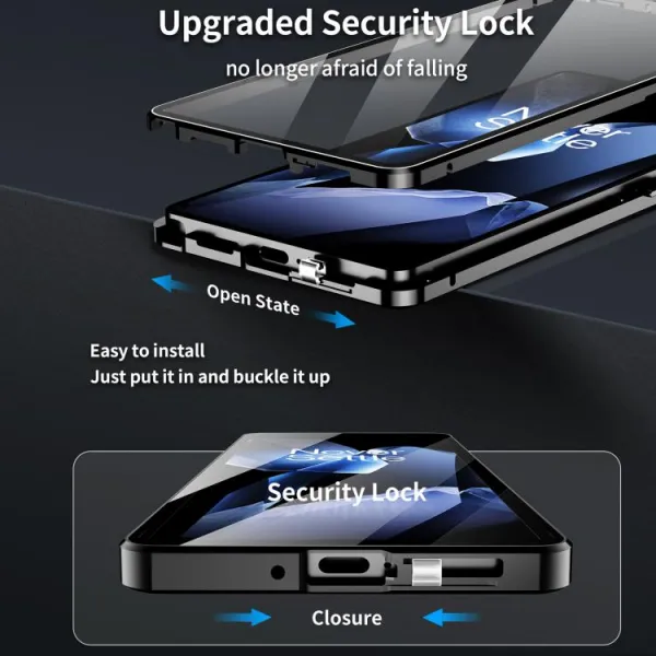Magnetický kryt 360 pre OnePlus 13 5G modrý