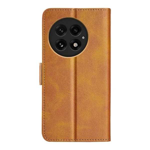 SIDE Peňaženkové puzdro pre OnePlus 13 5G svetlohnedé
