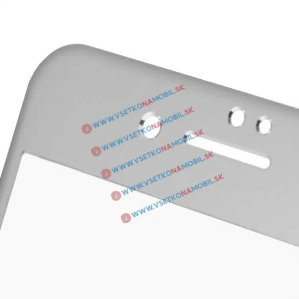 3D ALU Temperované sklo (PREDNÉ+ZADNÉ) Apple iPhone 7 Plus strieborné