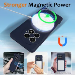 RUBBER MAGSAFE Silikónový kryt pre OnePlus 13 5G NAVY BLUE