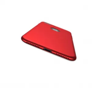 IPAKY 360° Ochranný obal + tvrdené sklo Apple iPhone 7 Plus červený