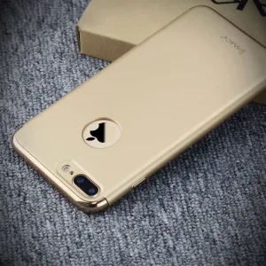 IPAKY 3v1 Ochranný kryt Apple iPhone 7 Plus  zlatý
