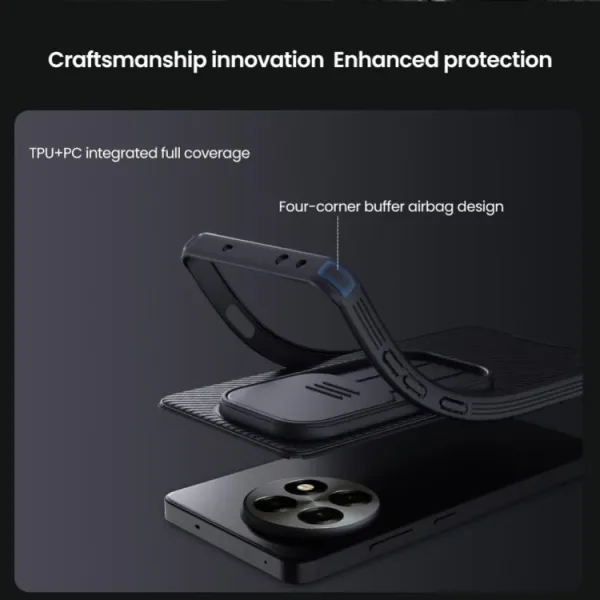 NILLKIN CAMSHIELD PRO Kryt pre OnePlus 13R 5G čierny