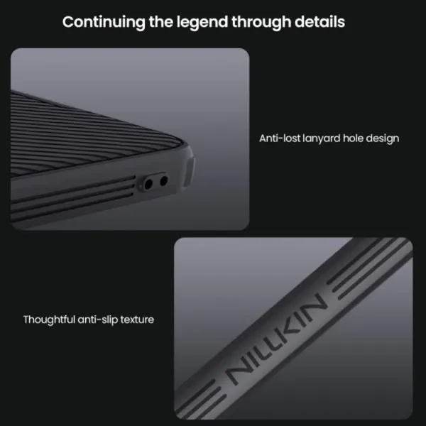 NILLKIN CAMSHIELD PRO Kryt pre OnePlus 13R 5G čierny