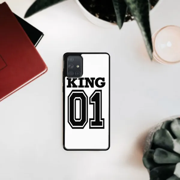 MY ART Silikónový kryt Samsung Galaxy A71 KING (029)
