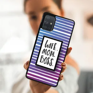 MY ART Silikónový kryt Samsung Galaxy A71 WIFE (001)