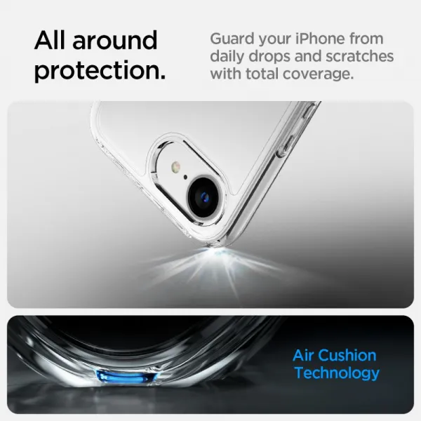 SPIGEN ULTRA HYBRID Apple iPhone 16e CRYSTAL CLEAR
