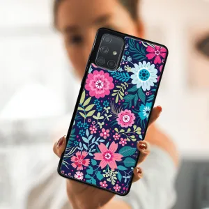 MY ART Silikónový kryt Samsung Galaxy A71 FLORA (038)