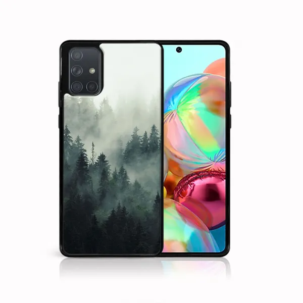 MY ART Silikónový kryt Samsung Galaxy A71 FOREST (248)