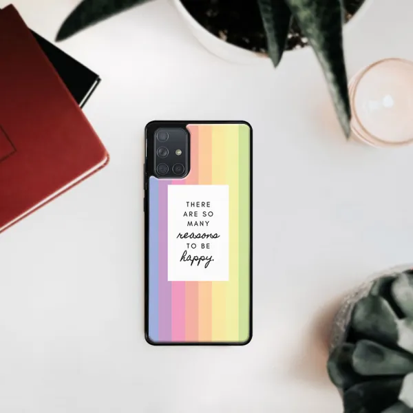 MY ART Silikónový kryt Samsung Galaxy A71 REASONS (040)