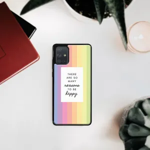MY ART Silikónový kryt Samsung Galaxy A71 REASONS (040)