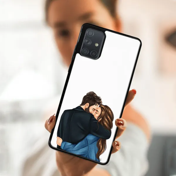 MY ART Ochranný obal Samsung Galaxy A71-COUPLE (117)
