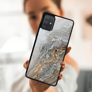 MY ART Ochranný obal Samsung Galaxy A71 -BEIGE (151)