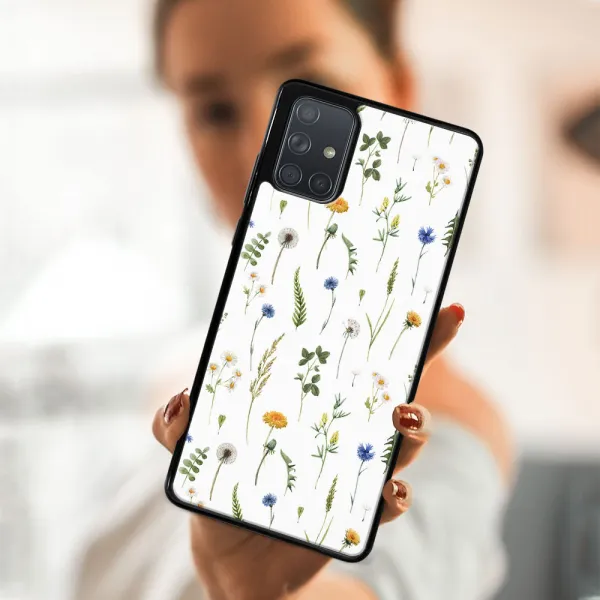 MY ART Ochranný obal Samsung Galaxy A71 -WILDFLOWER (153)