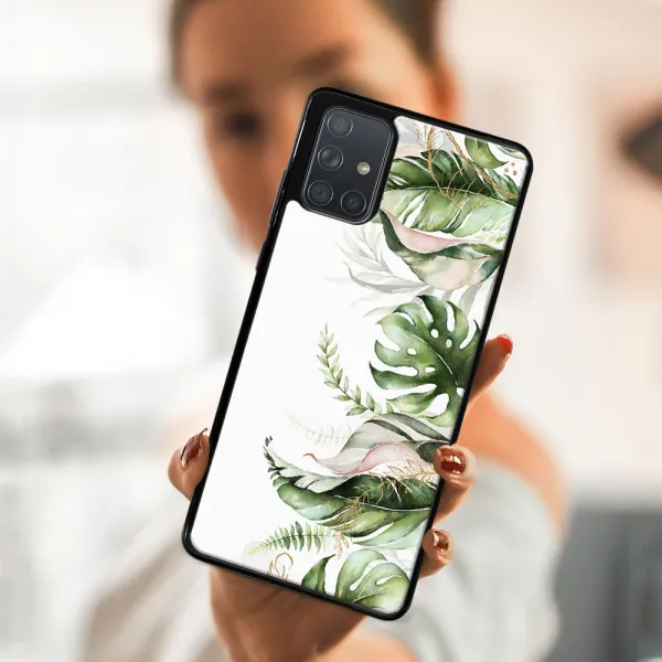 MY ART Ochranný obal Samsung Galaxy A71 -TROPICAL (154)