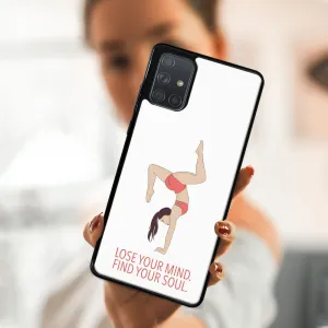 MY ART Ochranný obal Samsung Galaxy A71 -YOGA (125)