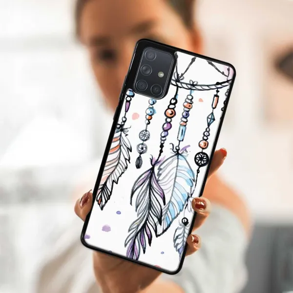 MY ART Silikónový kryt Samsung Galaxy A71 LAPAČ SNOV (020)