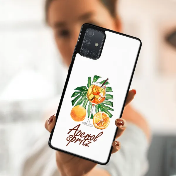 MY ART Ochranný obal Samsung Galaxy A71 -APEROL (127)