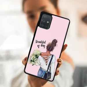 MY ART Silikónový kryt Samsung Galaxy A71 DAY (136)
