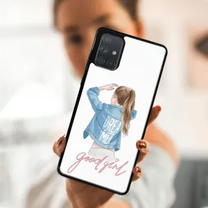 MY ART Ochranný obal Samsung Galaxy A71 -GOOD GIRL (130)