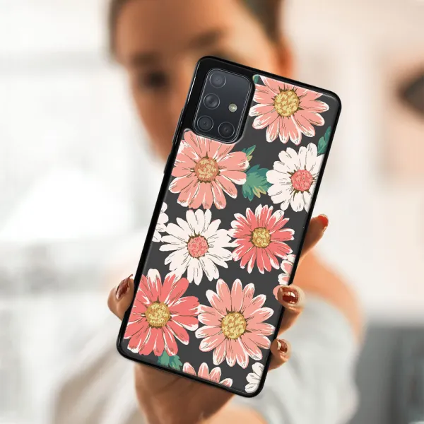MY ART Ochranný obal Samsung Galaxy A71 -DAISY (161)