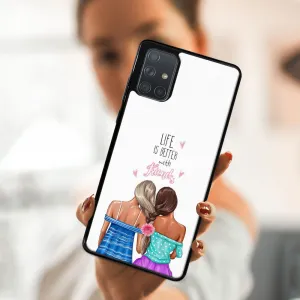 MY ART Silikónový kryt Samsung Galaxy A71 FRIENDS (060)