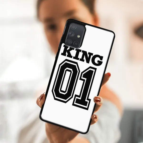 MY ART Silikónový kryt Samsung Galaxy A71 KING (029)