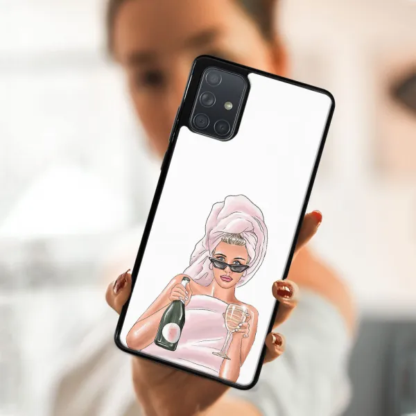 MY ART Ochranný obal Samsung Galaxy A71 -CHAMPAGNE (134)