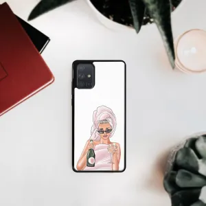 MY ART Ochranný obal Samsung Galaxy A71 -CHAMPAGNE (134)