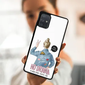 MY ART Silikónový kryt Samsung Galaxy A71 NO DRAMA  (138)