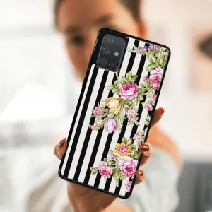 MY ART Silikónový kryt Samsung Galaxy A71 STRIPS (176)