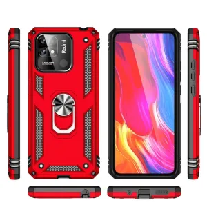 RING Ochranný obal pre Xiaomi Redmi 10C červený
