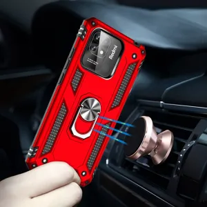 RING Ochranný obal pre Xiaomi Redmi 10C červený