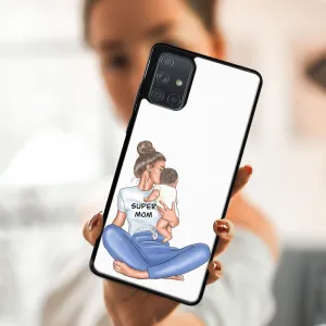 MY ART Ochranný obal Samsung Galaxy A71-SUPERMOM (112)