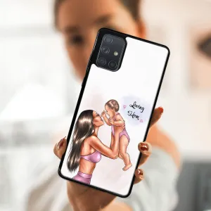 MY ART Ochranný obal Samsung Galaxy A71-LOVING MOM (115)